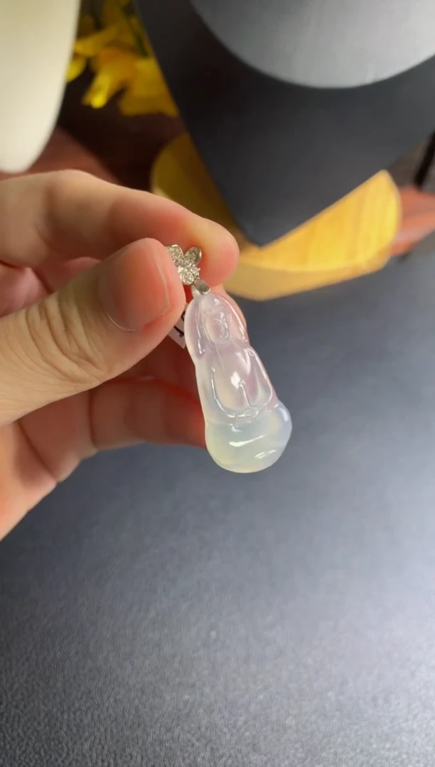 颈饰银S925镶嵌翡翠翡翠1