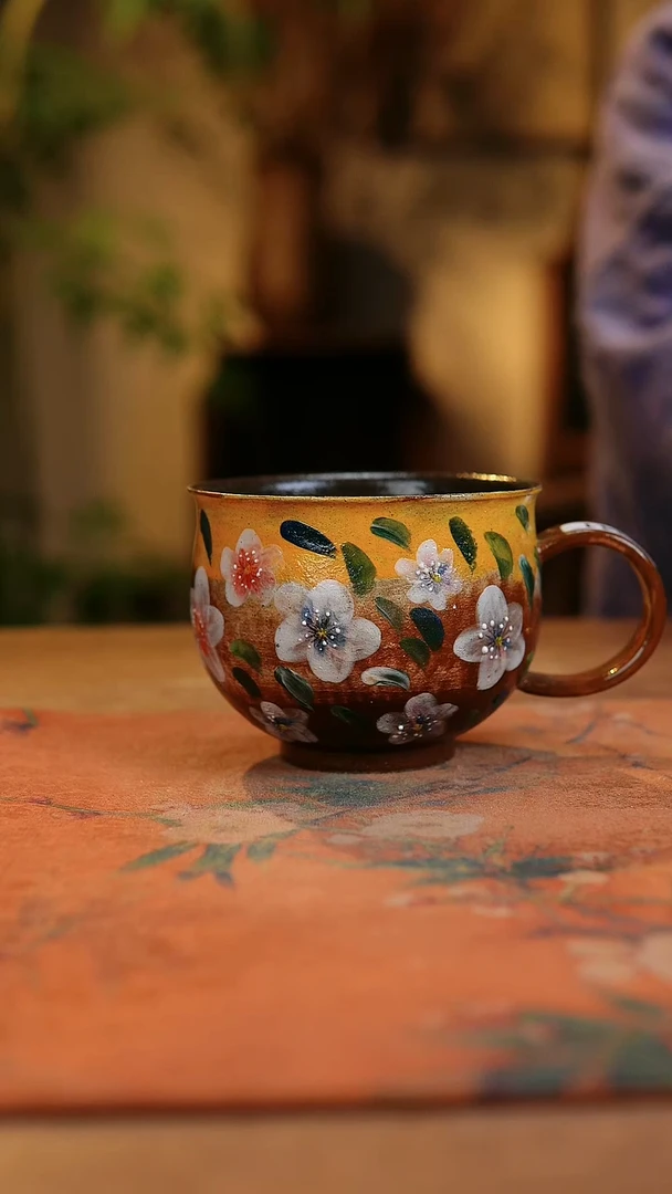 【闪购商品】瓷片1941景德镇手工手绘釉下彩高温瓷