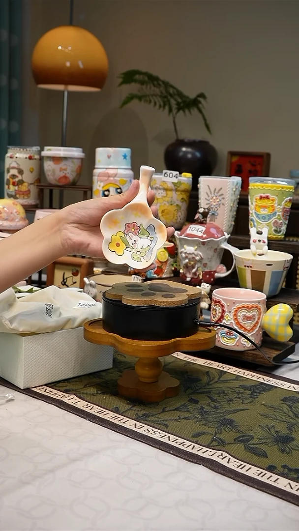 瓷【不带盒子】1499高温釉下彩