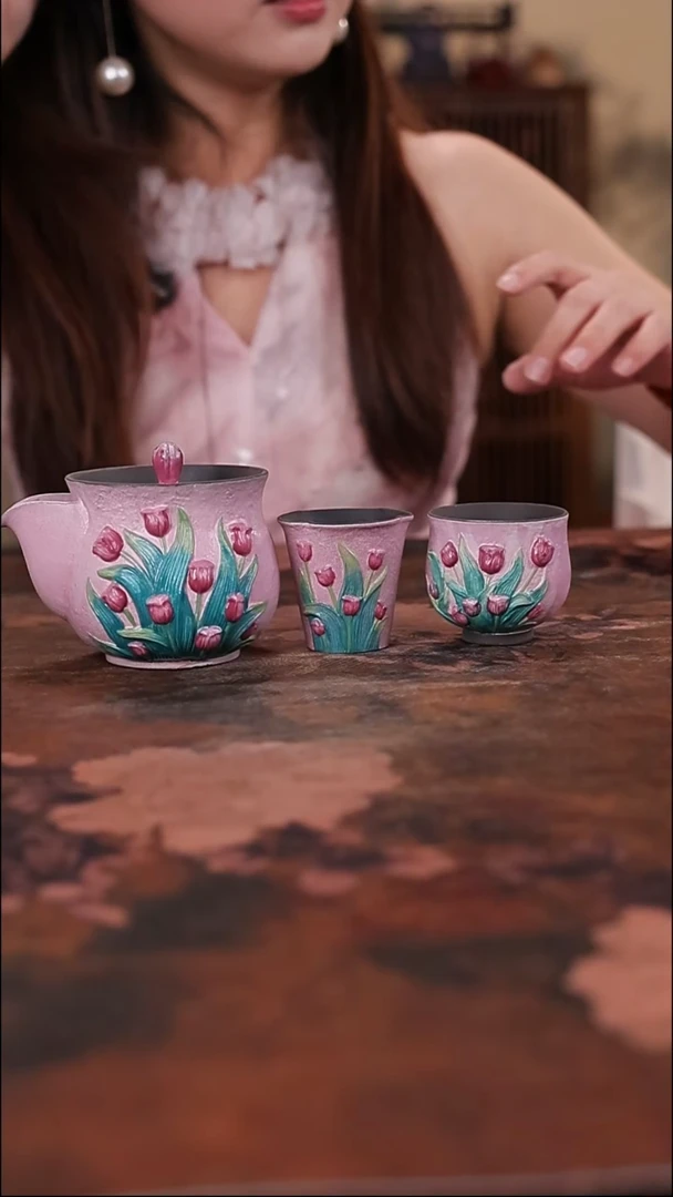 陶瓷茶具（无礼盒）@@A13043