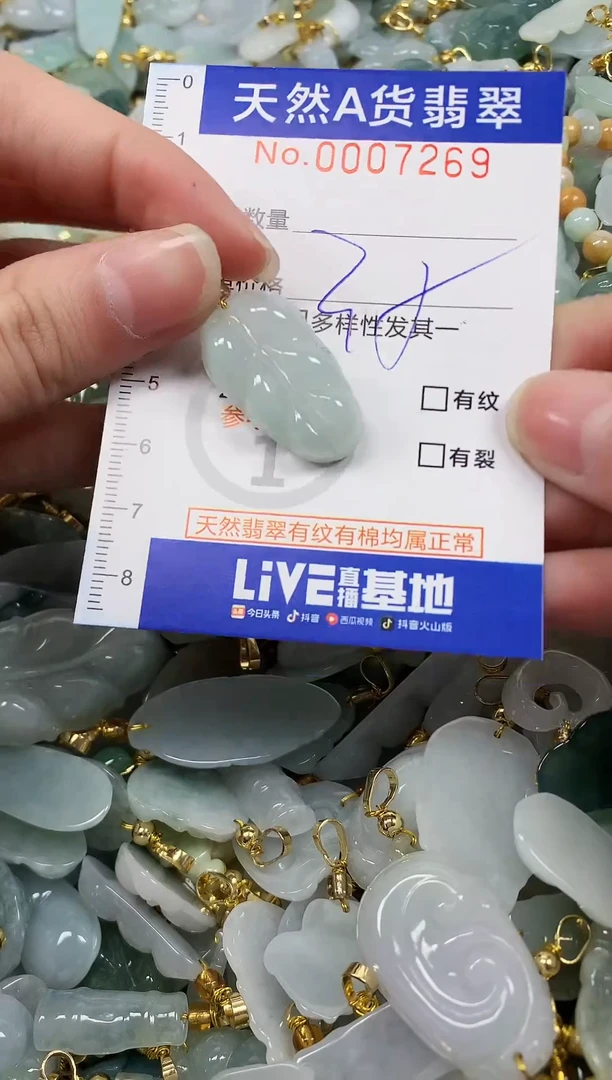 颈饰未镶嵌翡翠纯天然a货翡翠