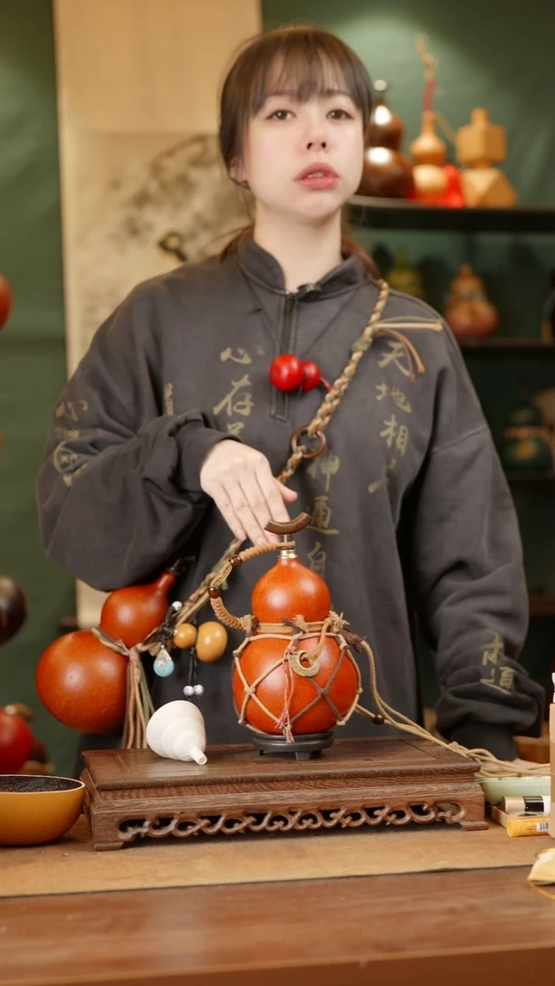 5号精品天然大漆酒葫芦一物一拍~