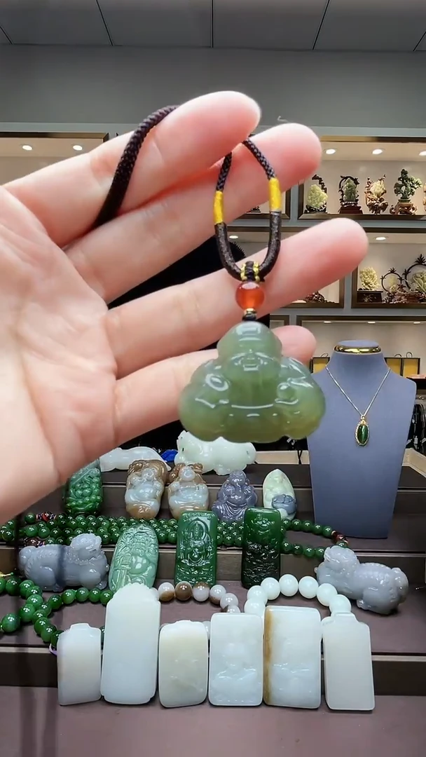 【闪购商品】和田玉挂件未镶嵌苏