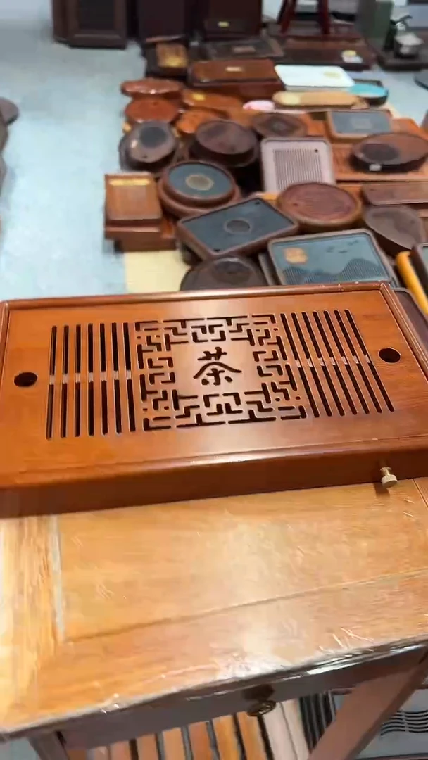 福利花梨木一整块长36CM*宽20CM茶盘送管