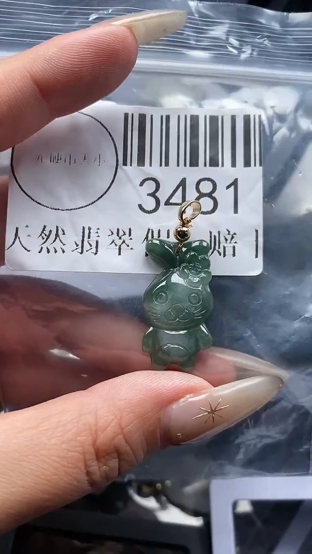 颈饰未镶嵌翡翠3481