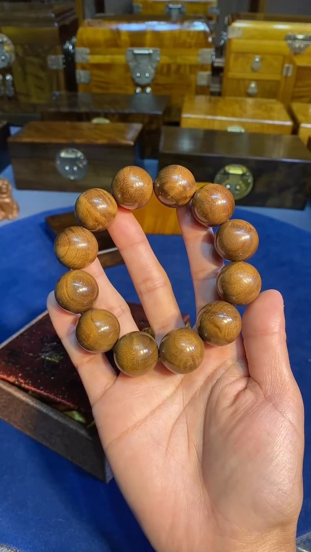 【闪购商品】金丝楠木艺阴沉木2.0手串