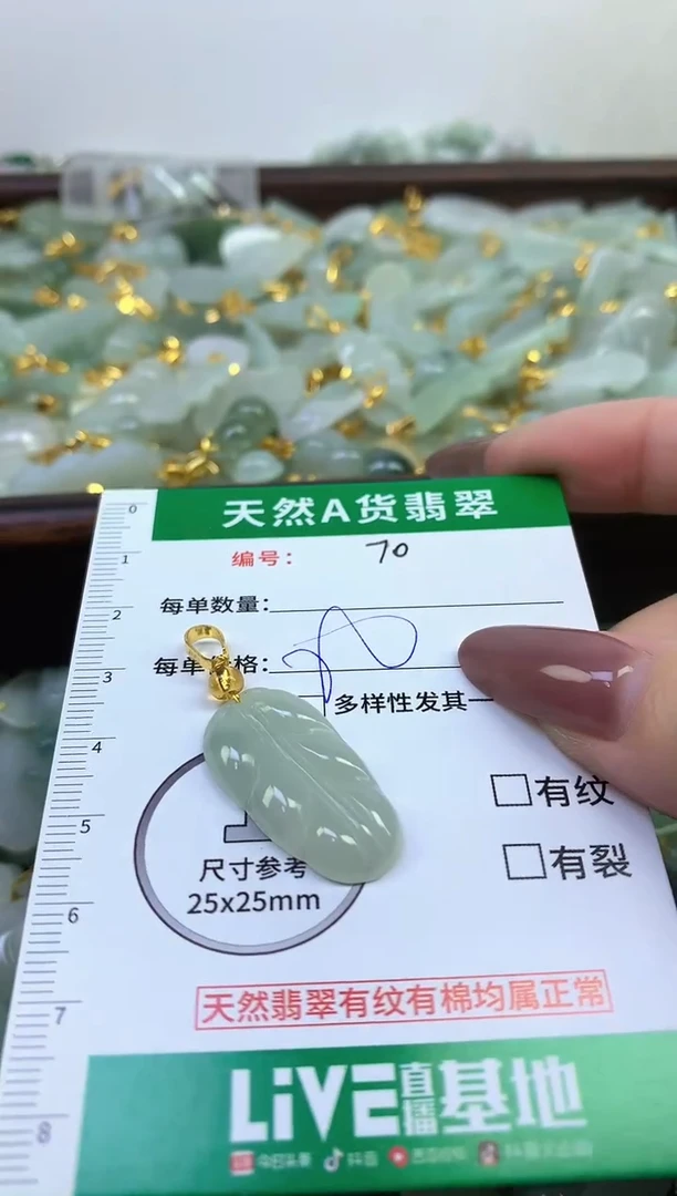 颈饰未镶嵌翡翠纯天然缅甸A货翡翠