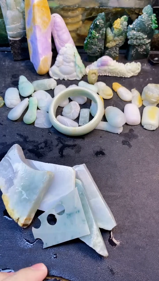 未镶嵌挂件翡翠天然翡翠107