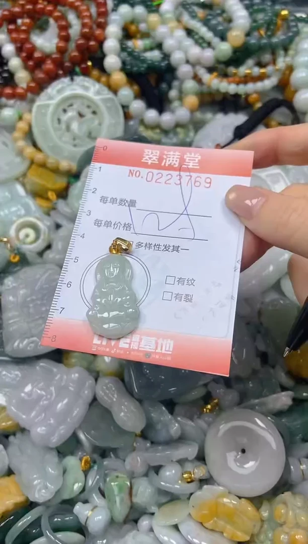 颈饰未镶嵌翡翠闪购0223769