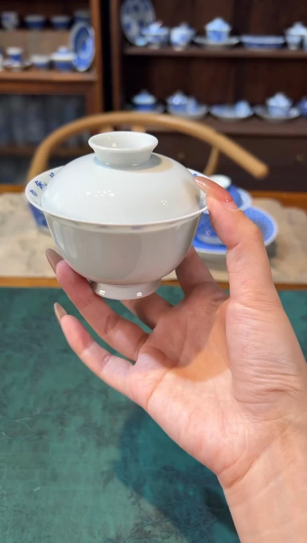 瓷片竹林草堂