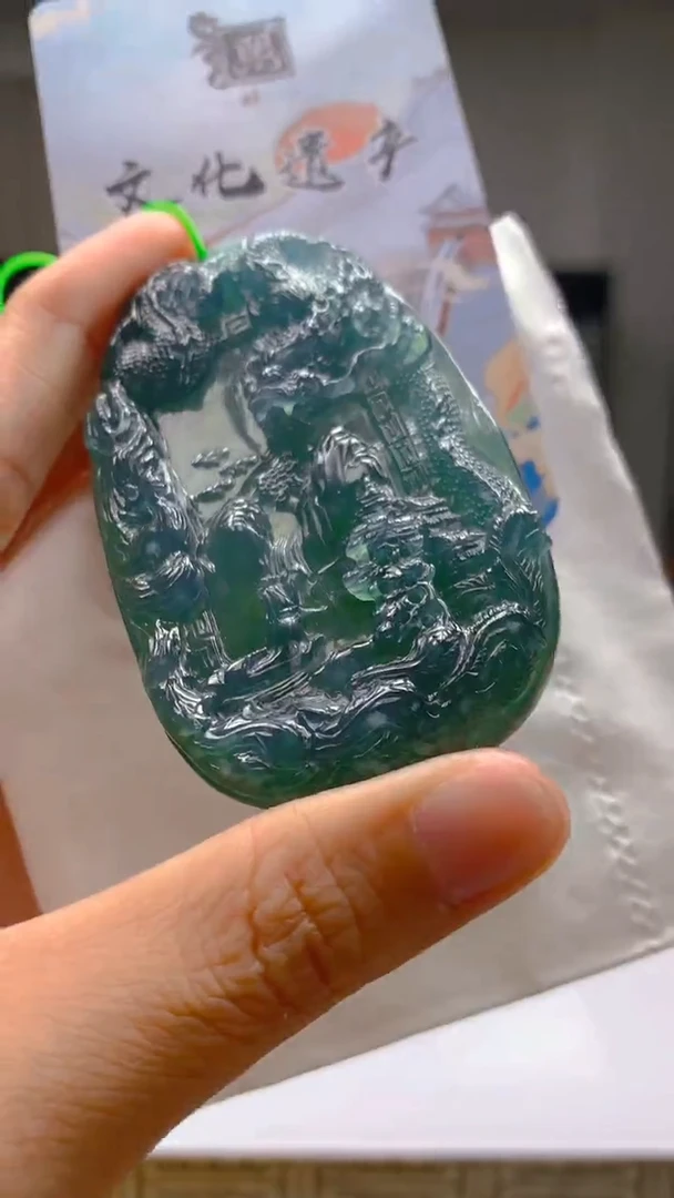 未镶嵌定制翡翠毛货闪购链接ZJX035带珠链