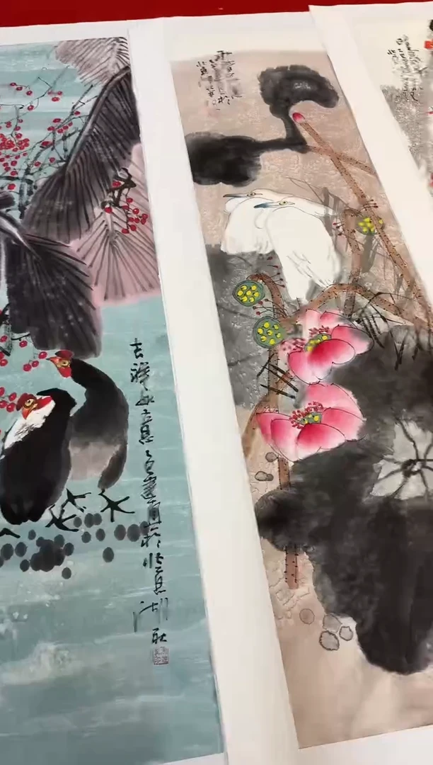 国画周建真老师绘画作品26-23