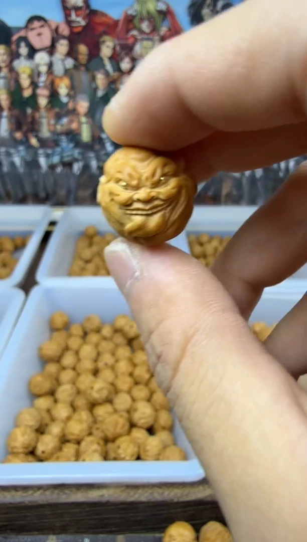 猴头核桃吊坠新款 舔僧 A
