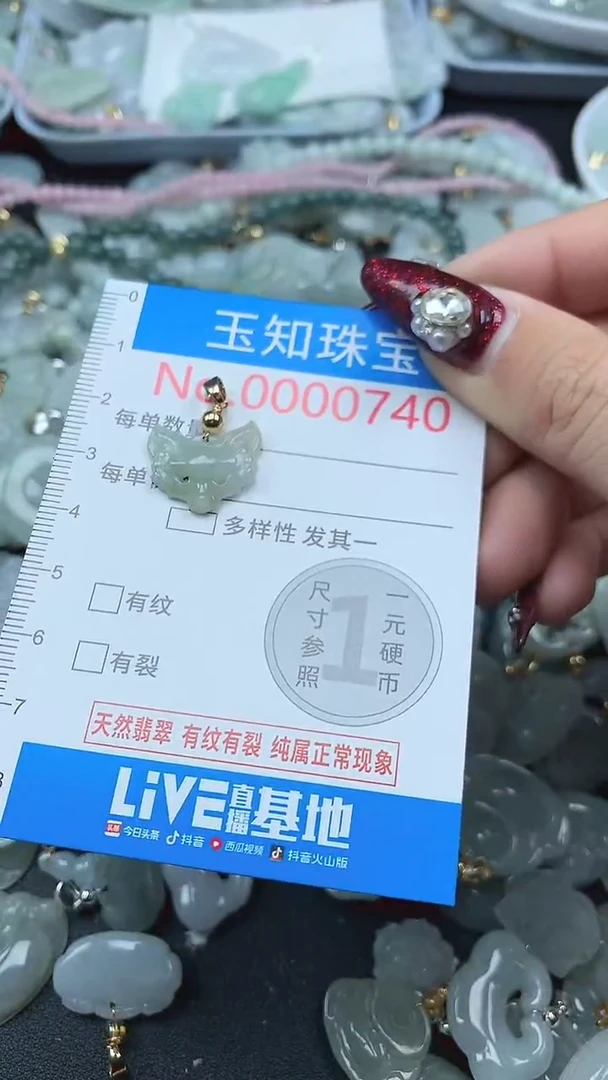 颈饰未镶嵌翡翠740