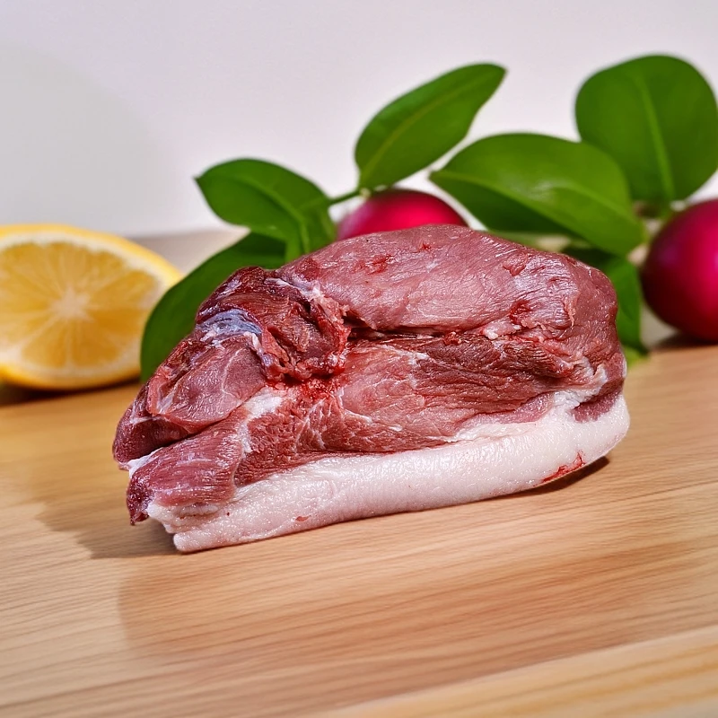 带皮后腿肉农家散养黑白猪后腿肉熟食喂养土猪肉5斤新鲜现杀猪肉