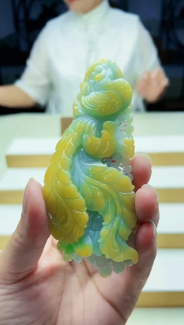 未镶嵌定制翡翠毛货09190144