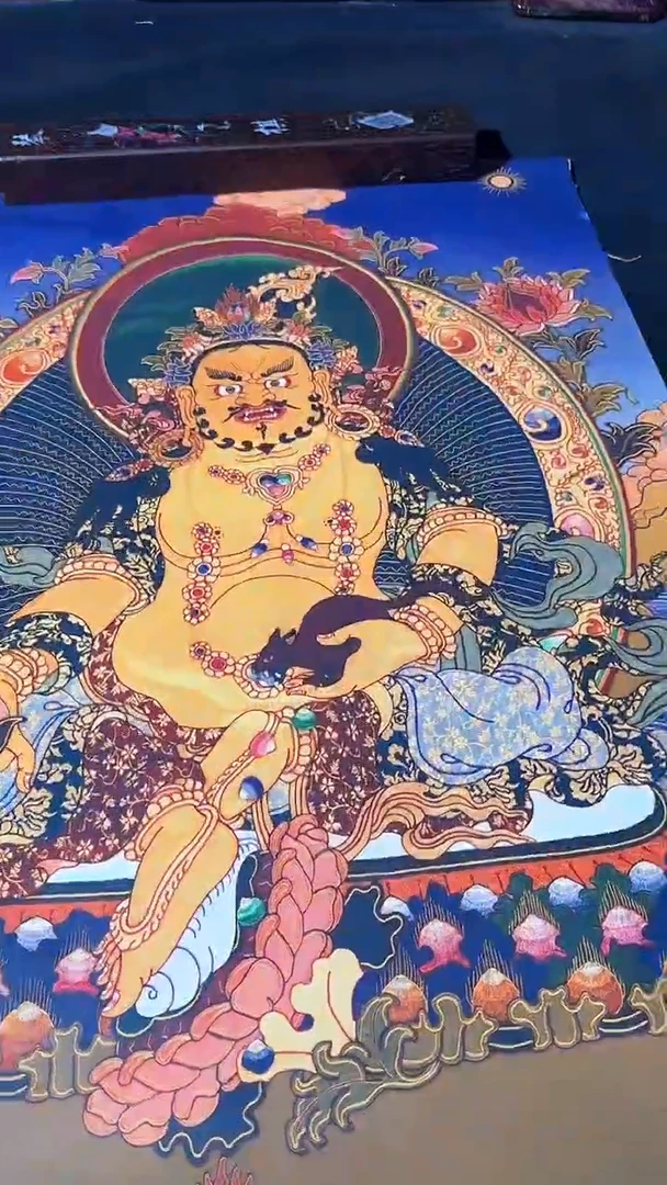 卷轴画藏式珍藏彩绘艺术馆66