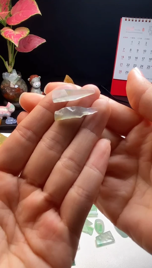 未镶嵌定制翡翠翡翠片料定制未镶嵌12.12-11