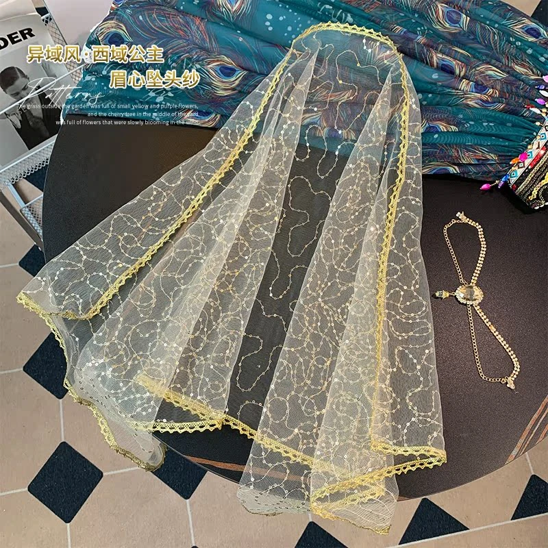 米米哈罗女童头纱ZX189788