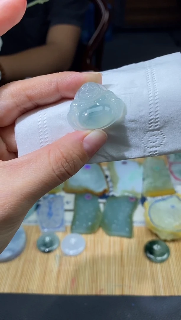 颈饰未镶嵌翡翠翡翠1203