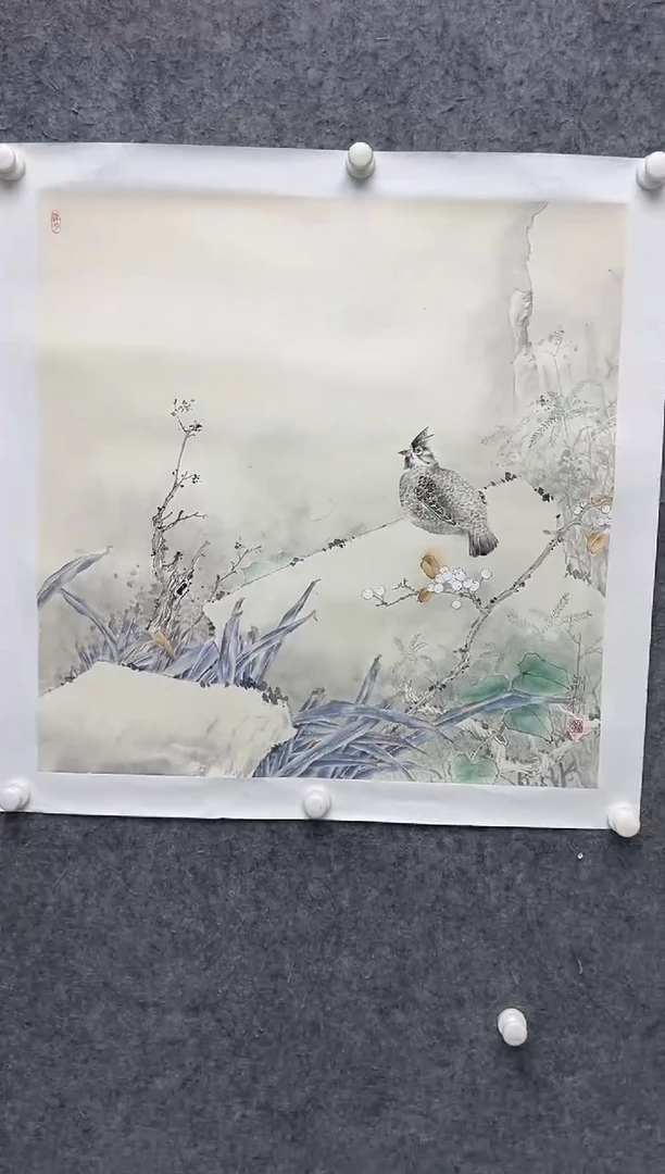 国画邹训精-4平尺-国画作品-GGyz