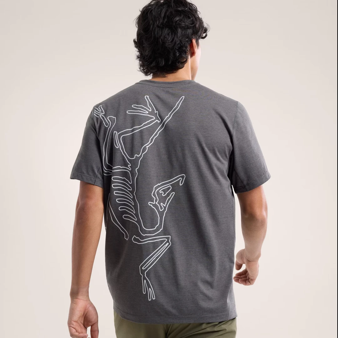 【Arcteryx|始祖鸟】Cormac 25年专业运动短袖吸湿排汗抗菌防晒透气