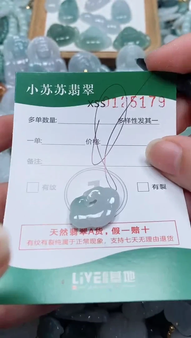 【闪购商品】翡翠颈饰未镶嵌闪购商品0125179