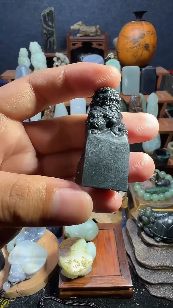 颈饰未镶嵌和田玉豆*1