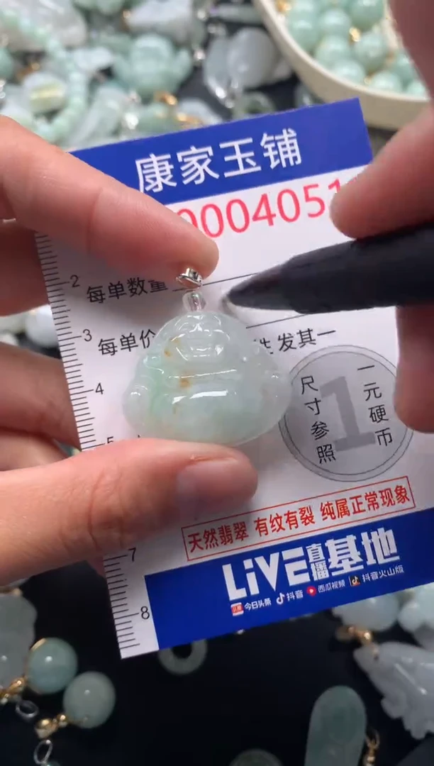 颈饰未镶嵌翡翠4051