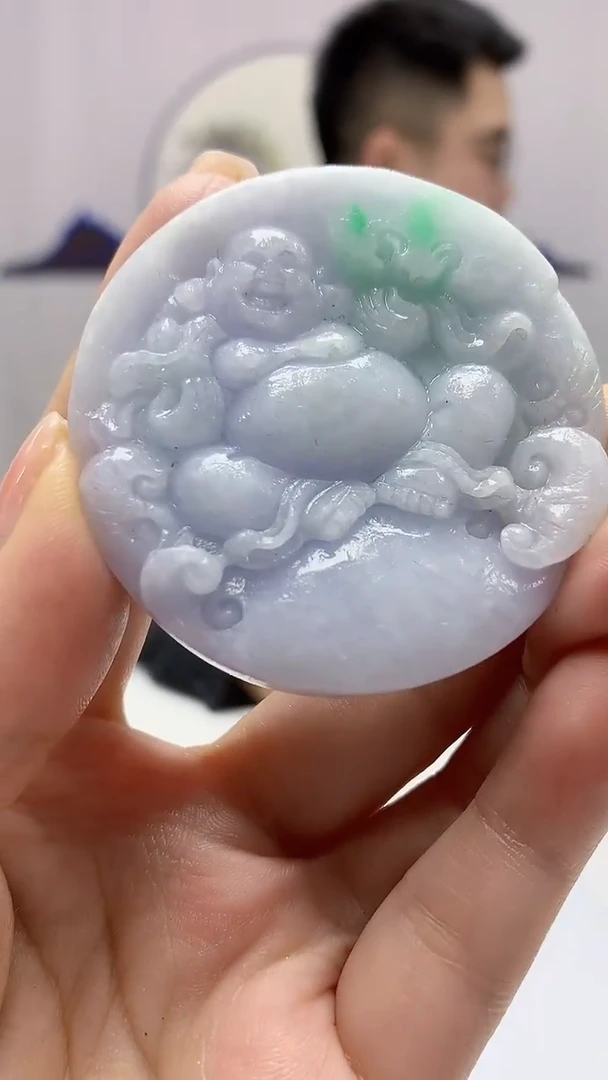 【闪购商品】定制翡翠未镶嵌5153ms-毛货177佛公