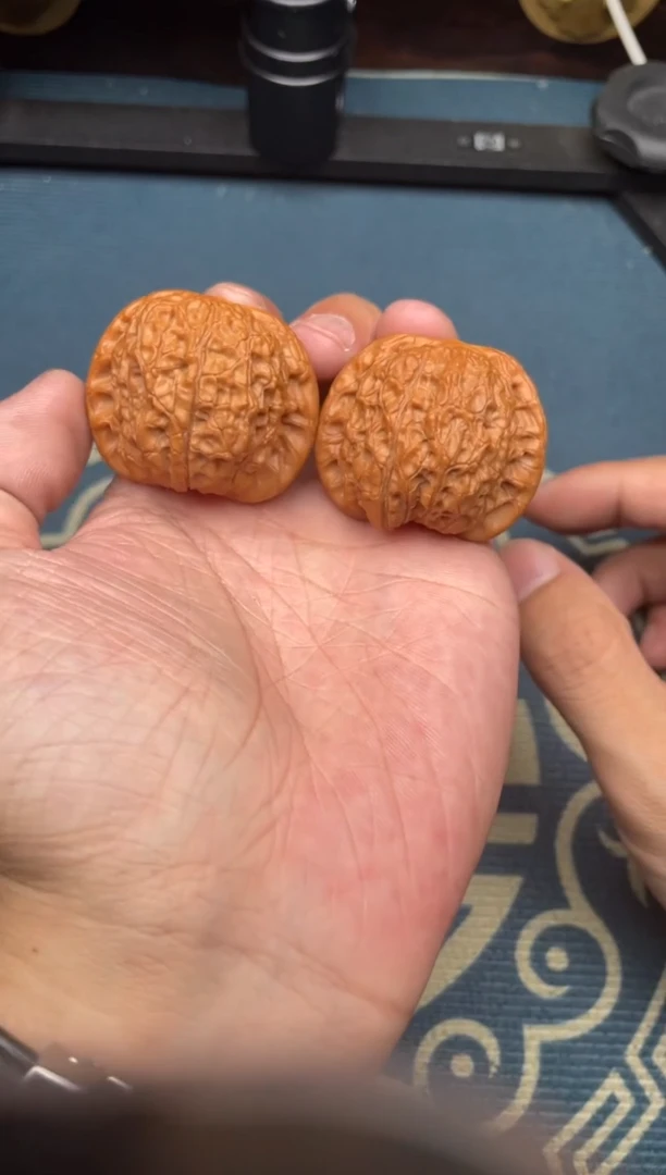 文玩核桃吊坠血麒麟40