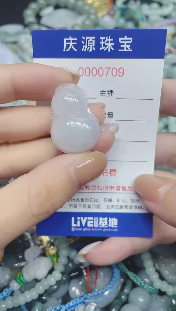 翡翠未镶嵌颈饰319