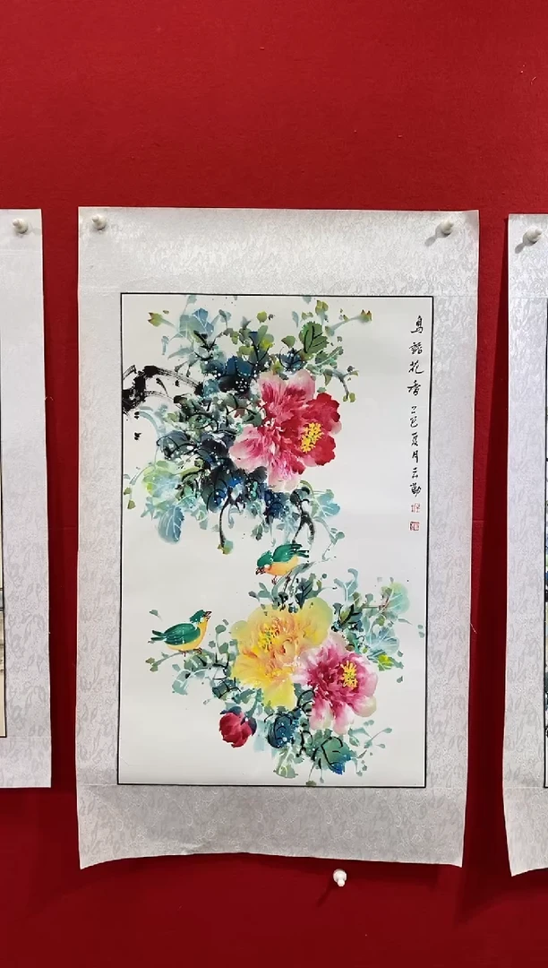 国画国画NYQ杰牛云勤老师作品