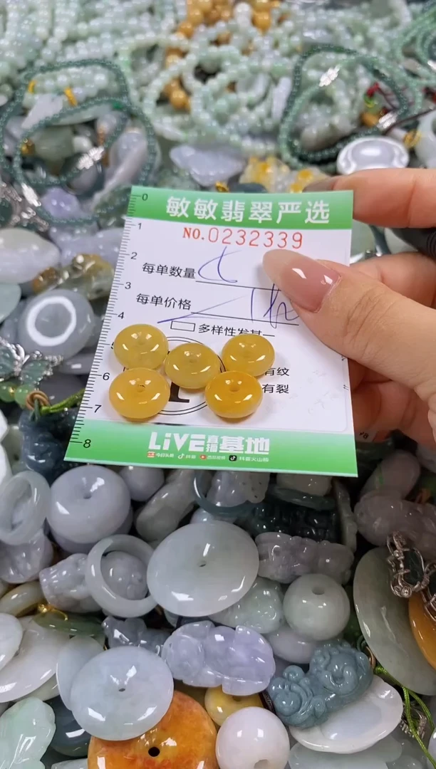 翡翠未镶嵌颈饰闪购0232339多样性发其一