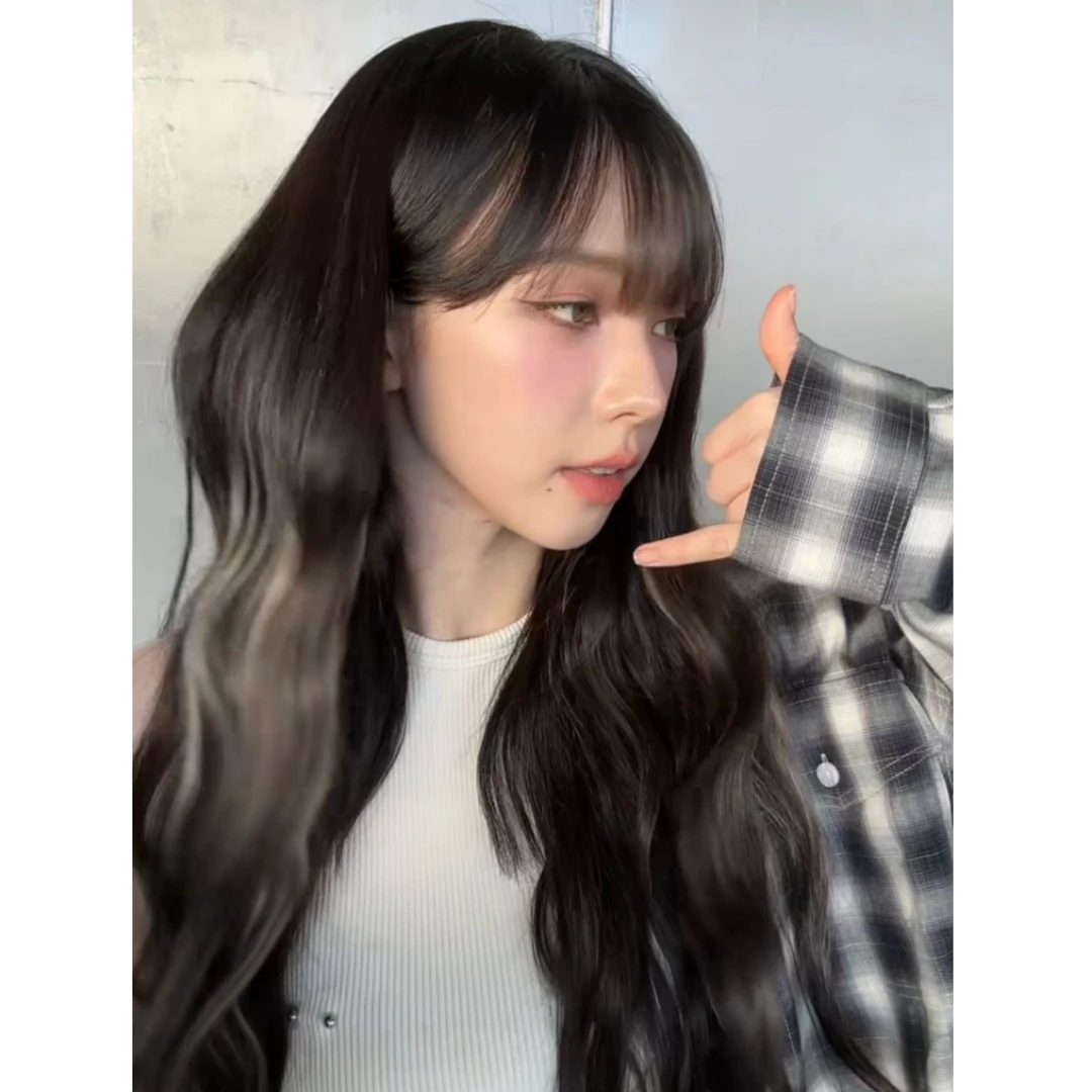 春夏新款撞色格子衬衫气质百搭ins