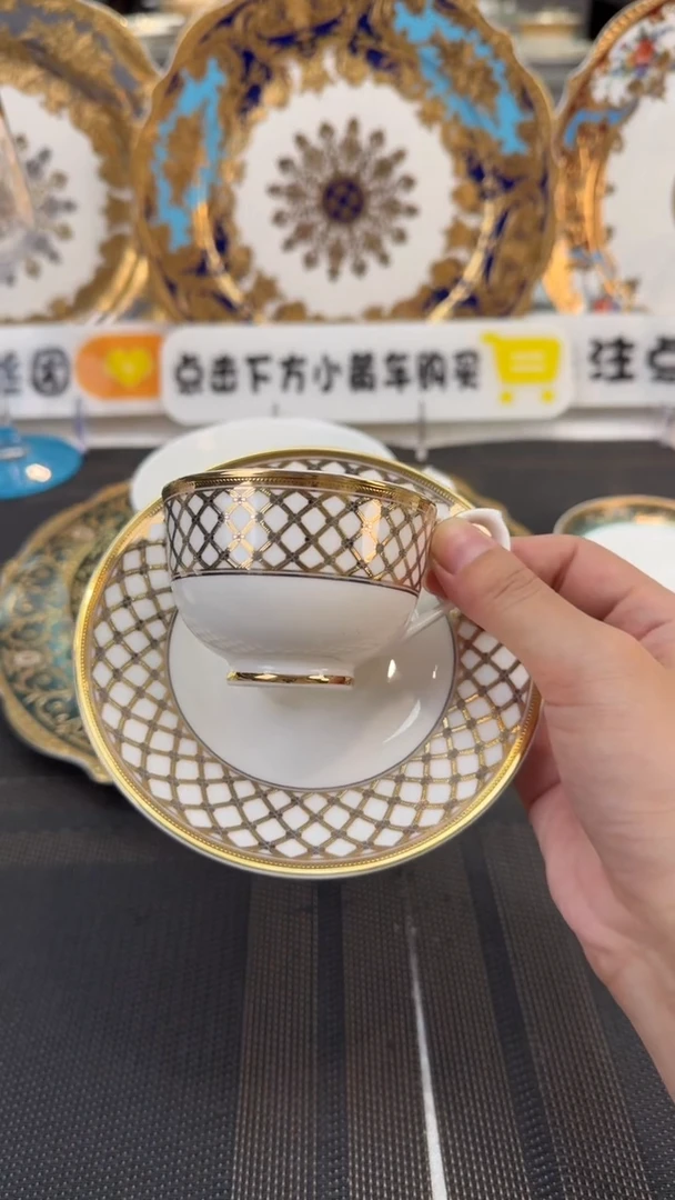 瓷片90毫升杯碟 2套