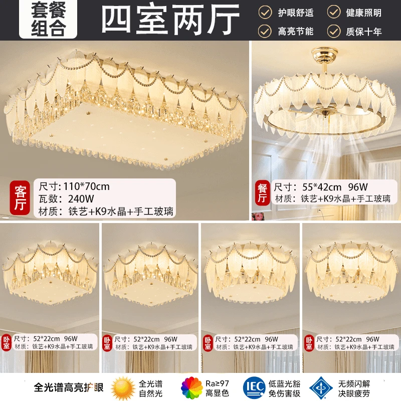 现代简约卧室美式1个吸顶灯客厅LIGHT圆形吊灯客厅灯简约家用餐厅