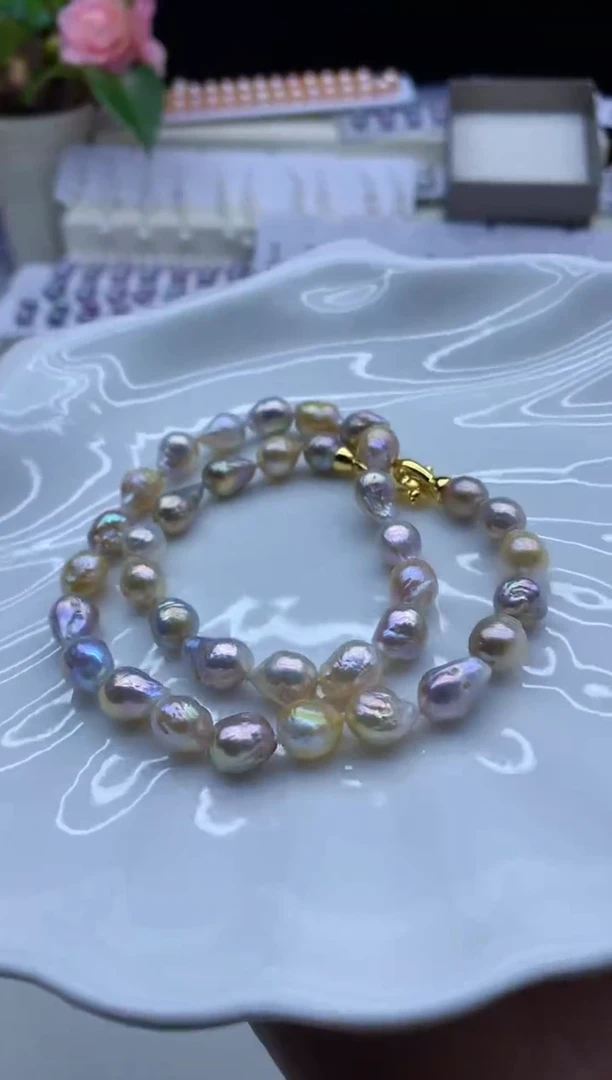 【闪购商品】淡水珍珠颈饰未镶嵌淡水珍珠项链