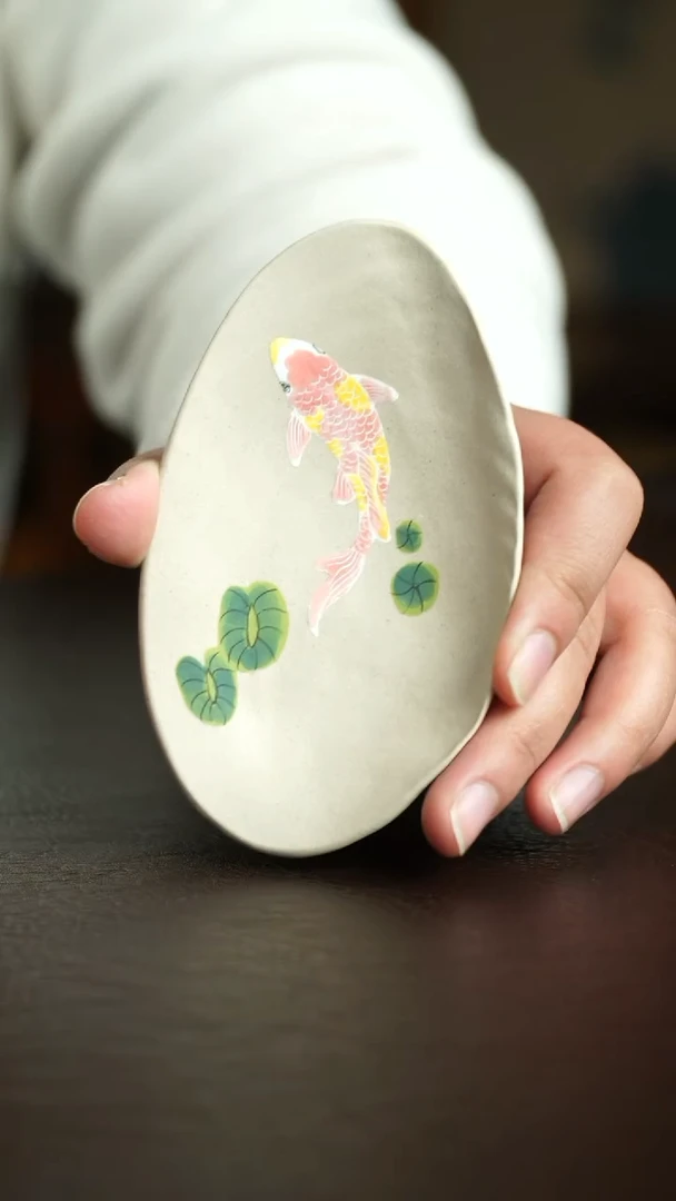 茶杯紫砂39号  贝壳·茶则 宜兴紫砂原矿作品
