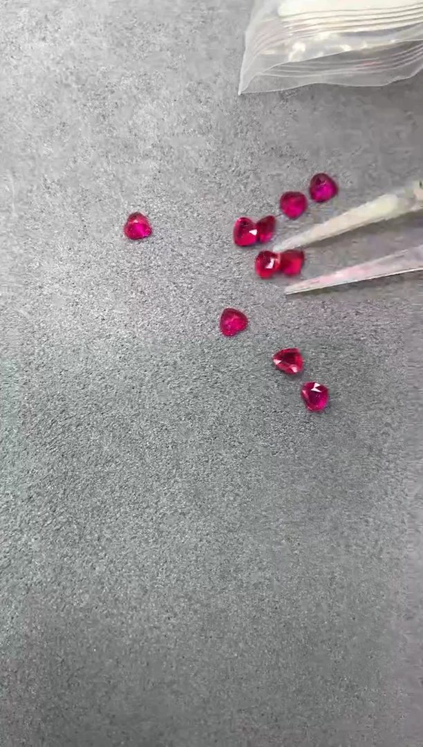 裸石红宝石0.35ct 多样性发货一粒