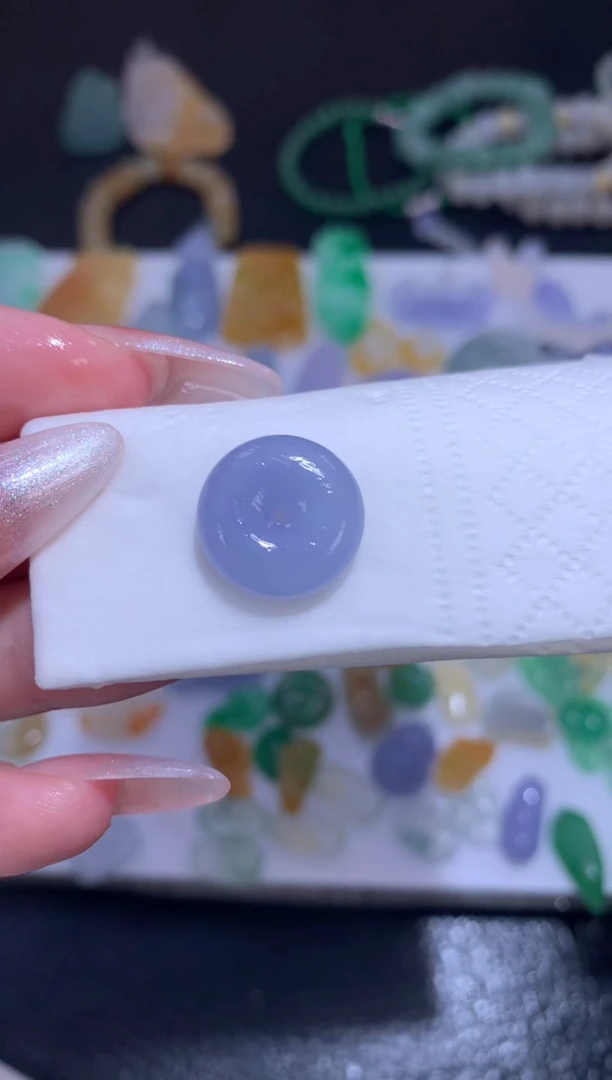 未镶嵌定制翡翠扣子