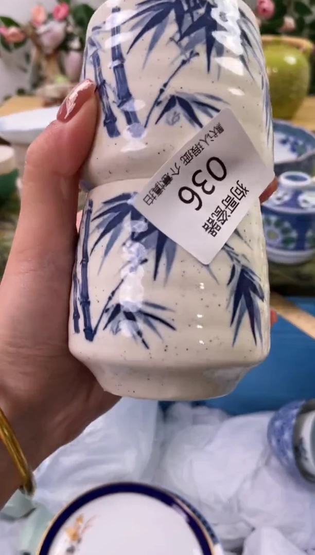 瓷片36+2海外中古回流瓷器 默认瑕疵慎拍
