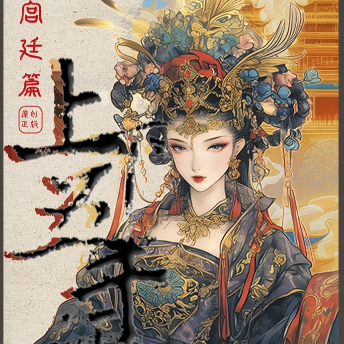 【上下五千年•宫廷篇】国潮收藏卡牌潮玩盲盒（代拆）