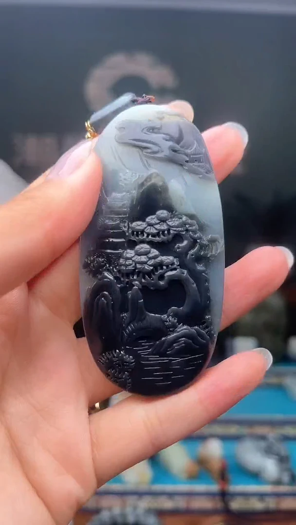 未镶嵌和田玉挂件1