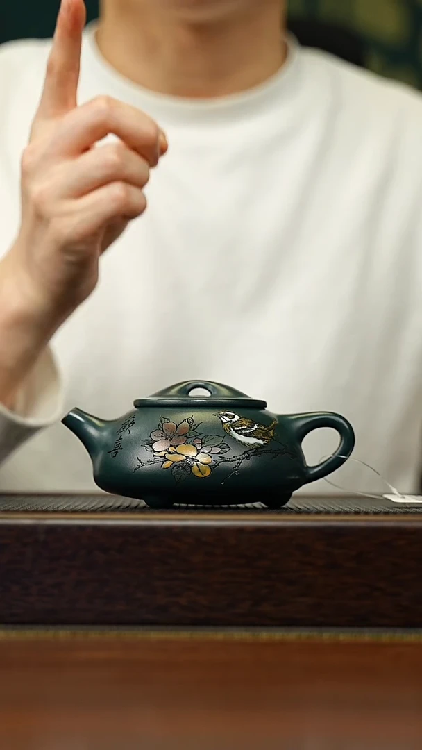 茶壶紫砂宜兴原矿 手工 紫砂壶容量240CC