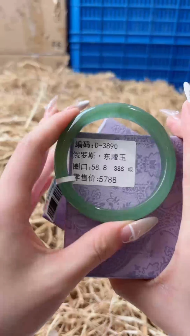 未镶嵌手镯石英质玉D-3890