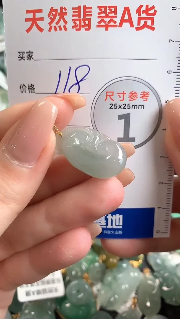 【闪购商品】翡翠颈饰18K金镶嵌0061112055