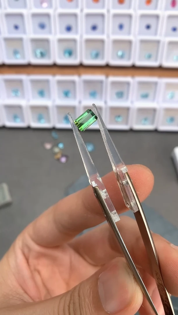 未镶嵌裸石定制碧玺0.96ct 10028