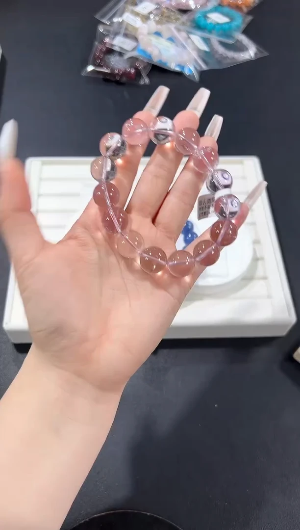 未镶嵌手链水晶67i多样性发其一【1条】默认微瑕14mm