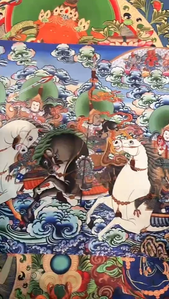 卷轴画【闪购商品】唐卡TK16079